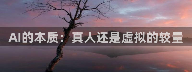 AI的本质：真人还是虚拟的较量